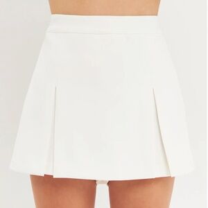 high waisted skort